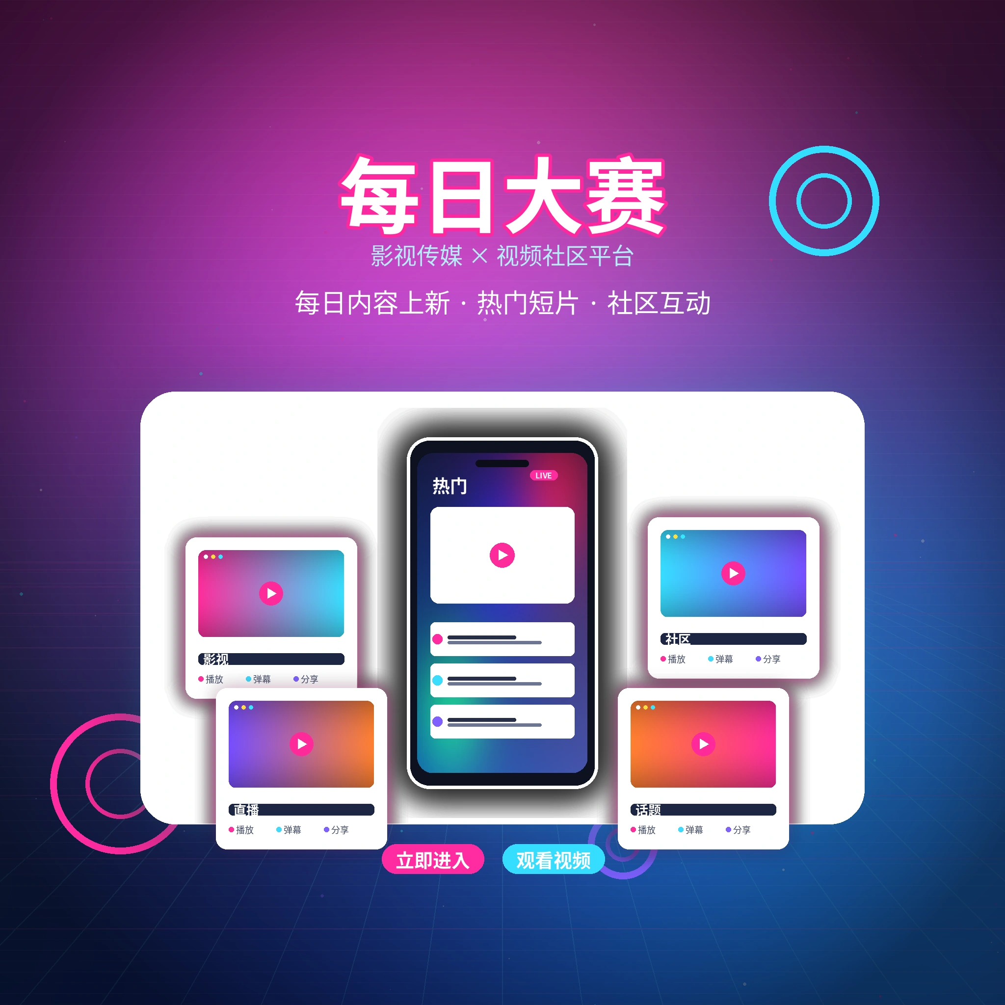关于每日大赛平台形象